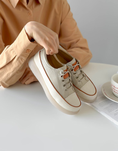 통기청춘 트렌드 에나멜 스니커즈 HD-0325