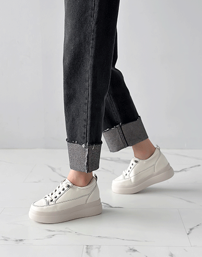 가을 신상 스니커즈 스니커즈 통굽 플랫 HD-0364