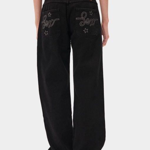 섹시 데님 블랙