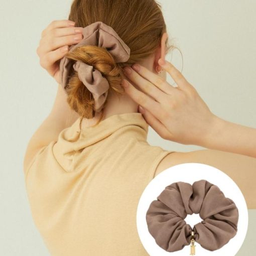 LALA J 스웨이드 헤어 스크런치 (JALJHS2BF830FA000)