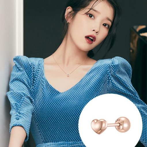 [아이유 PICK] J.Fenella HEART 14K 싱글 피어싱 (JJJTE02BF071R4P00)