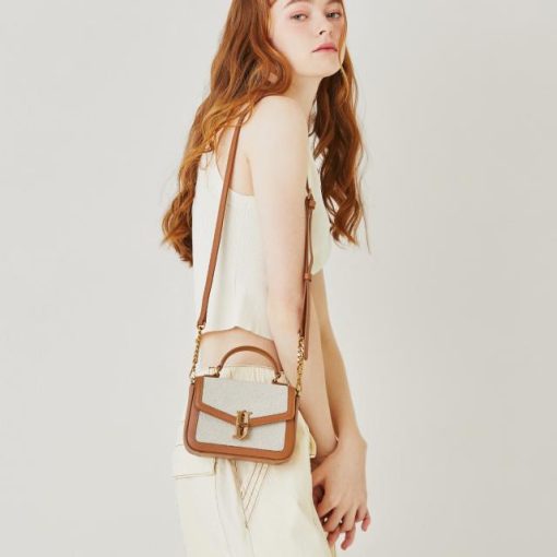 JOELLE FALLIN 캔버스 MINI 사첼 TA (JHNCHD3BF862TA270)