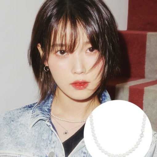 [아이유 PICK] BASIC PERLINA 진주 비드목걸이 5mm (JJP1NI3BS204SW420)