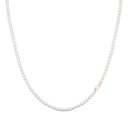 THE J 14K 크리스탈 진주 비드목걸이 3mm (JJSJNI5B6607R4420)