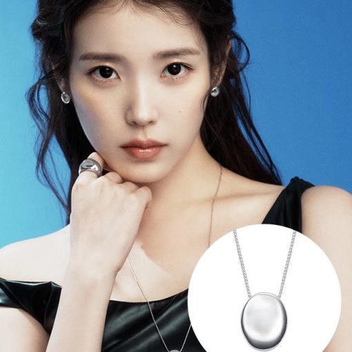 [아이유 PICK] UNIS PEBBLE 롱 목걸이 (JJUNN05B5500SW650)