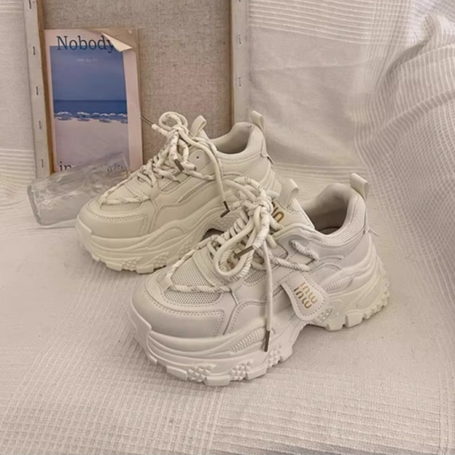 캐주얼 슈즈 컴포트 키높이 운동화 여성신발